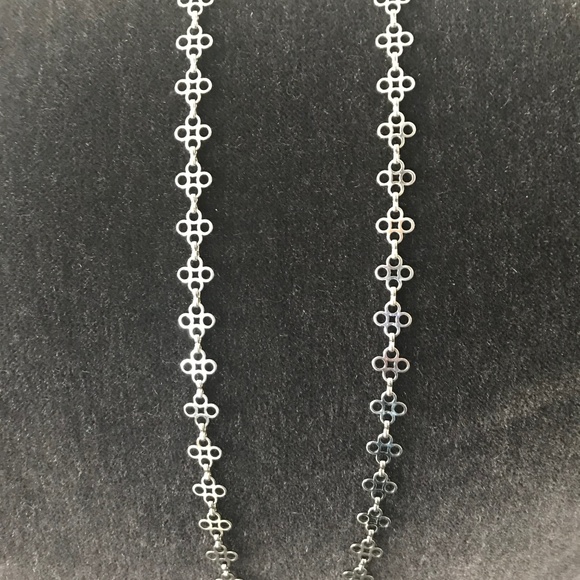 Tory Burch Mini Clover Necklace - Picture 3 of 5